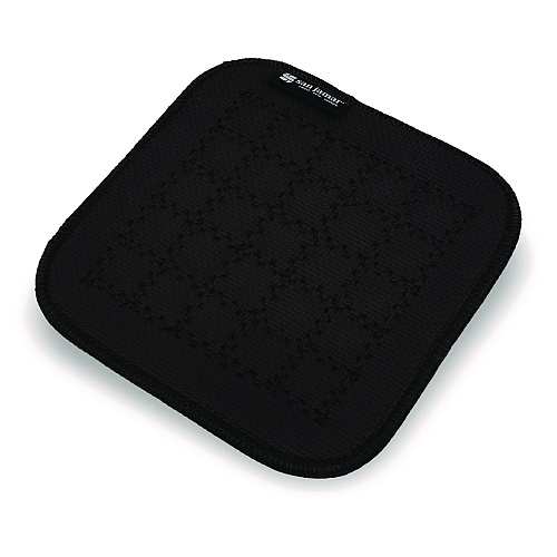 San Jamar Ultigrip Hot Pad, 11.5", Neoprene, Black (UHP77BK)