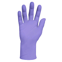 Kimtech PURPLE NITRILE Exam Gloves, Powder-Free, Medium, 2.8 mil Thick, Lavender, 250/Box (52818)