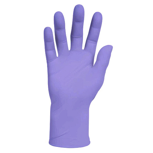 Kimtech PURPLE NITRILE Exam Gloves, Powder-Free, Medium, 2.8 mil Thick, Lavender, 250/Box (52818)