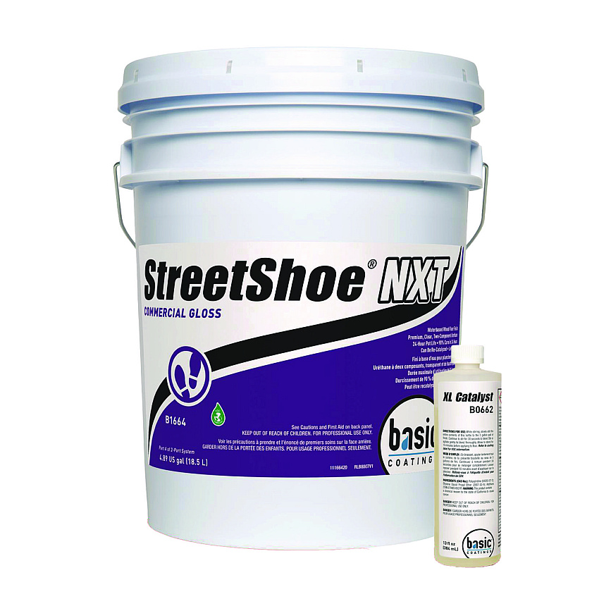 Betco StreetShoe NXT Wood Floor Finish, 5 gal Pail (16640500)