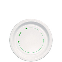 SOLO Compostable Paper Dinnerware, ProPlanet Seal, Plate, 8.5