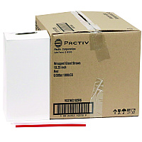 Pactiv Giant Paper-Wrapped Straw, 10.25, Red, 1,800/Carton (YSTWG102R6)