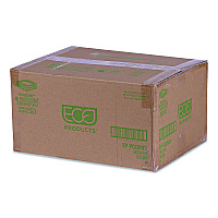 Eco-Products Vanguard Renewable and Compostable Sugarcane Plates, Plate, 7.87 x 7.87, White, 500/Carton (EPP022NFA)