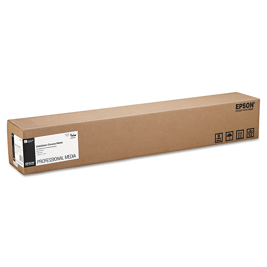 Epson Exhibition Canvas, 23 mil, 36" x 40 ft, Matte White (S045258)