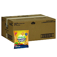 Nabisco Wheat Thins Toasted Veggie Chips, 1.75 oz Bag, 60/Carton (00080)