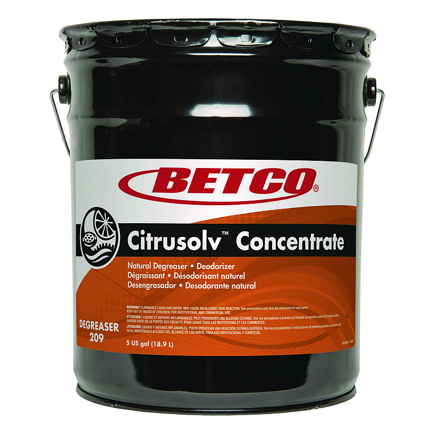 Betco Citrusolv Concentrate Natural Degreaser, 5 gal Pail (2090500)
