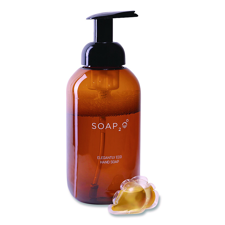 SOAP2O Super HydroDrops and Dispenser Bottle Kit, Coconut Acai, 500 mL (S2OKITEA)