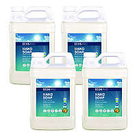 ECOS PRO Liquid Hand Soap, Free and Clear, 1 gal, 4/Carton (PL966304CT)