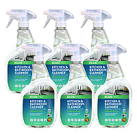 ECOS PRO Parsley Plus All-Purpose Kitchen and Bathroom Cleaner, Parsely Scent, 32 oz Spray Bottle, 6/Carton (PL97466CT)