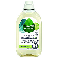 Seventh Generation Ultra Power + Laundry Detergent, 23.1 oz Bottle, 6/Carton (68644243)