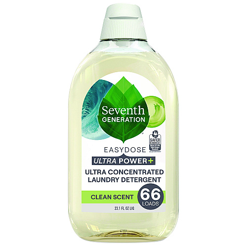 Seventh Generation Ultra Power + Laundry Detergent, 23.1 oz Bottle, 6/Carton (68644243)