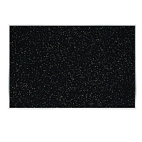 Ghent Recycled Bulletin Board, 87.91 x 48.5, Tan Speckled Surface, Satin Aluminum Frame (ATR47TN)
