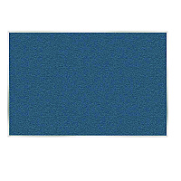 Ghent Vinyl Bulletin Board with Aluminum Frame, 87.91" x 48.5", Ocean Surface, Satin Aluminum Frame (AV47191)