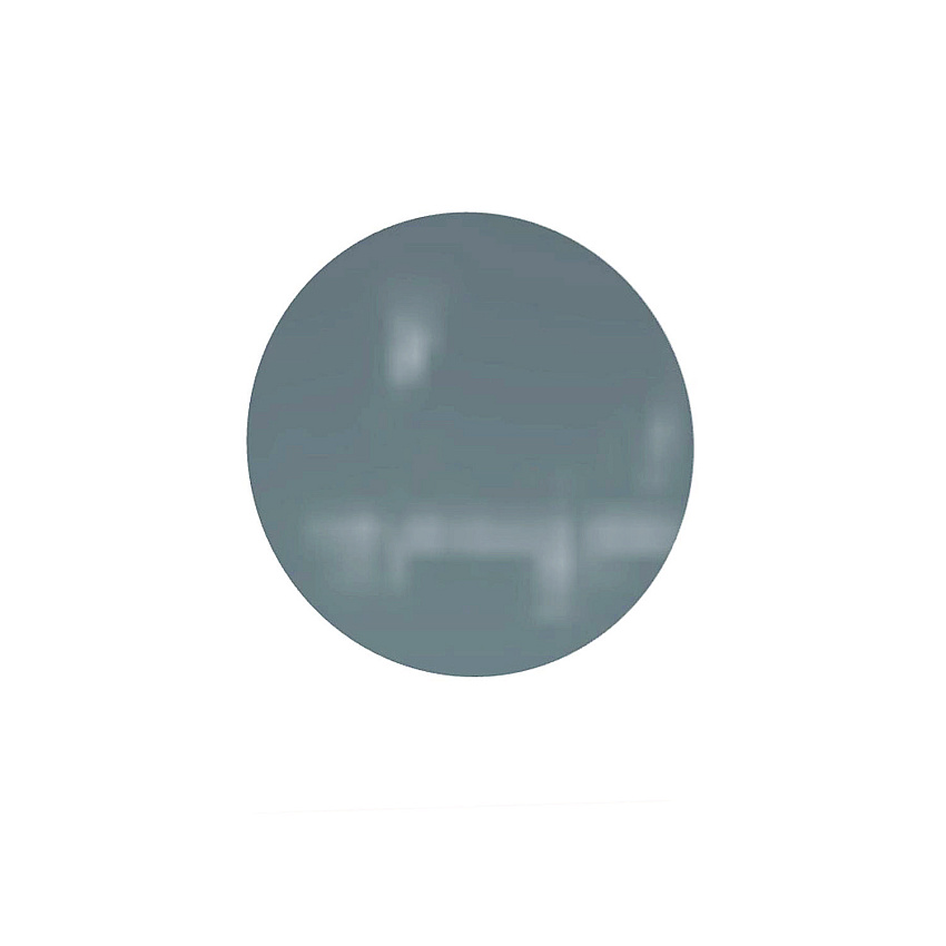 Ghent Coda Low Profile Circular Non-Magnetic Glassboard, 36 x 36, Smoke Surface (CDAGN36SK)