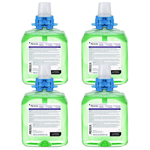 PROVON Foaming Hair and Body Wash With Moisturizers Refill, Cucumber Melon Scent, 1,250 mL, 4/Carton (518704CT)