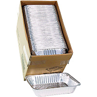Pactiv Aluminum Steam Table Pan, Heavy Duty Deep Half-Size, 2.6