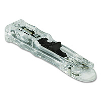 AbilityOne 7510013926964, SKILCRAFT Clam Clip Dispenser, Small, Non-Corrosive, Silver, Dozen