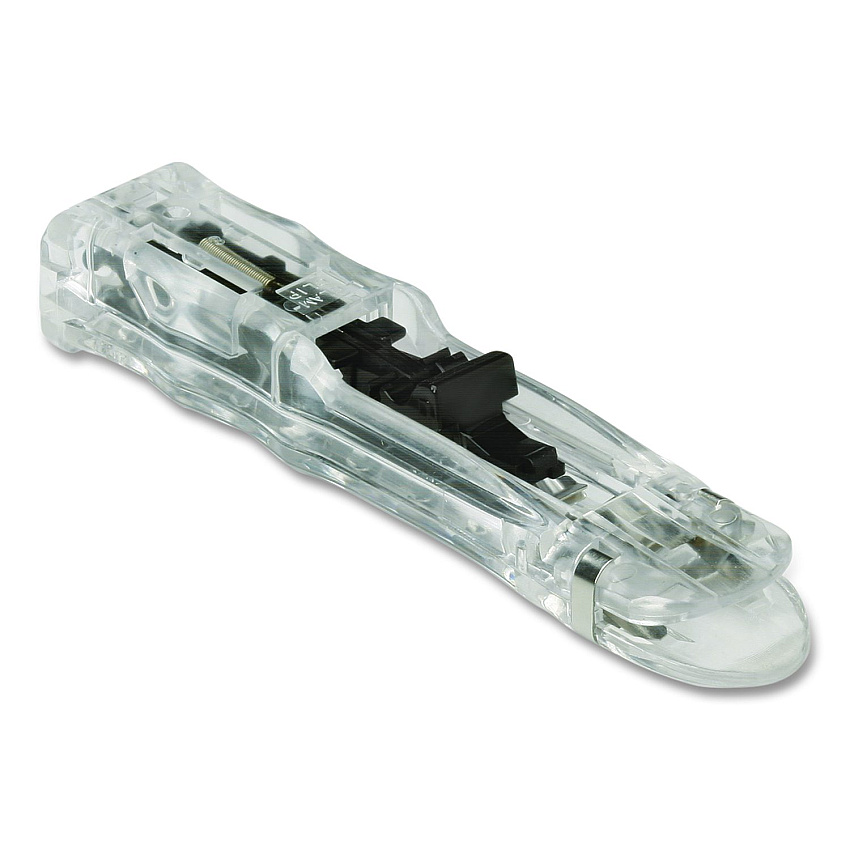 AbilityOne 7510013926964, SKILCRAFT Clam Clip Dispenser, Small, Non-Corrosive, Silver, Dozen
