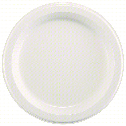 Dixie Ultra Heavy-Weight Paper Plates, 10" dia, White, 125/Pack, 4 Packs/Carton (SXP10W)