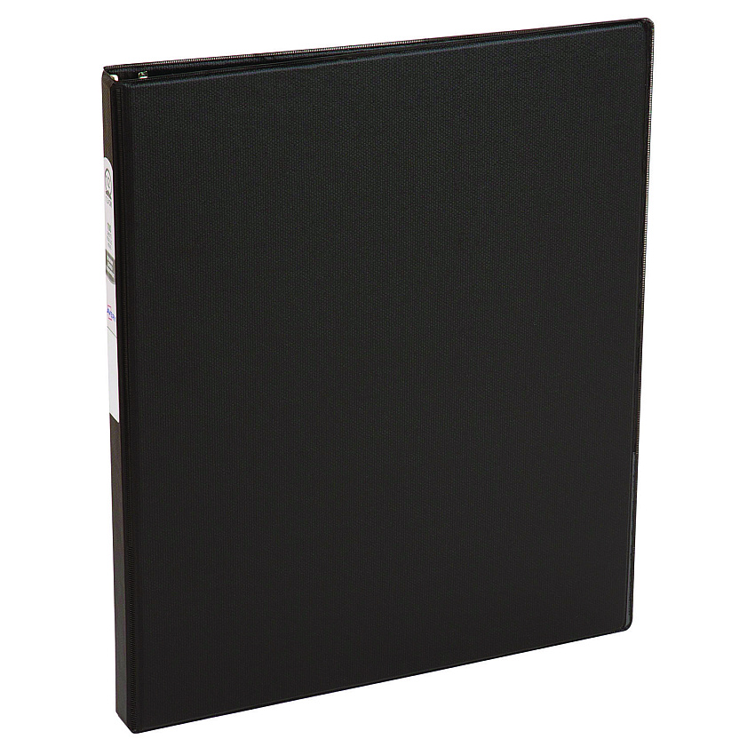 Avery Economy Non-View Binder with Round Rings, 3 Rings, 0.5" Capacity, 11 x 8.5, Black, (3201) (03201)