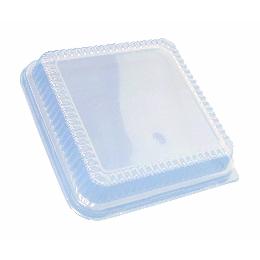Durable Packaging Dome Lid for Cake Pan, 8.25 x 8.25, Clear, Plastic, 500/Carton (P1155500)