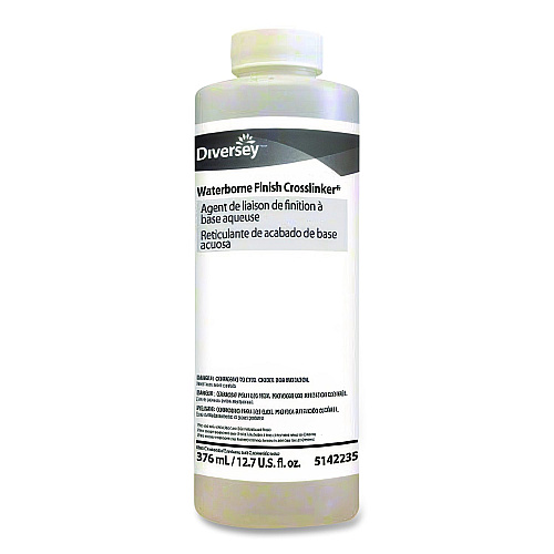 Diversey Waterborne Finish Crosslinker, 12.7 oz Bottle, 12/Carton (95142235)