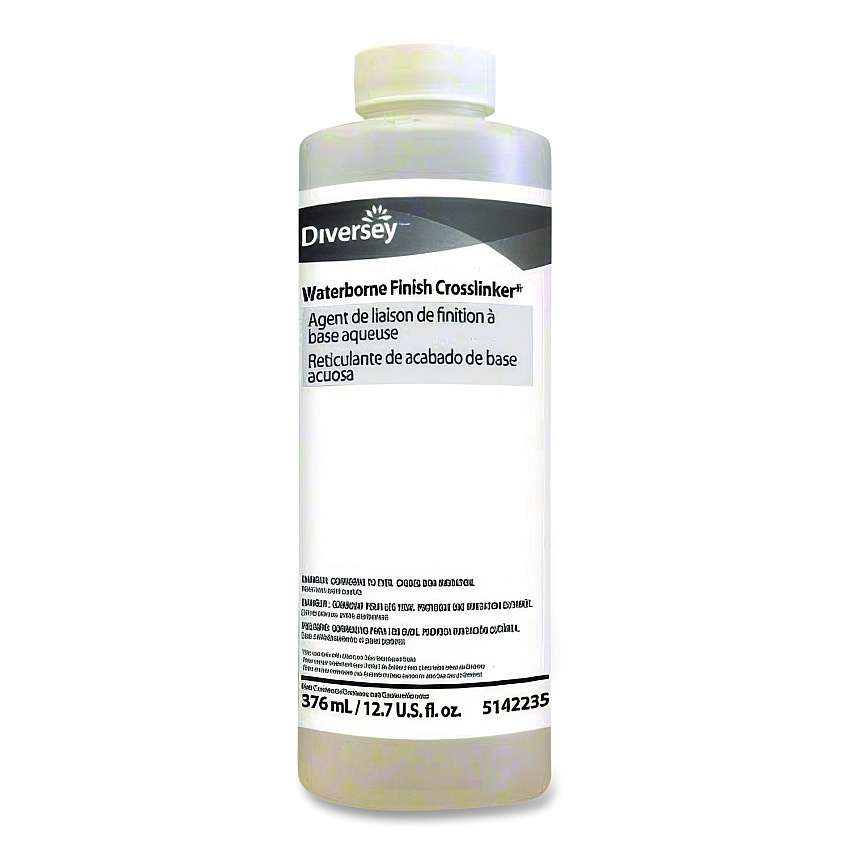 Diversey Waterborne Finish Crosslinker, 12.7 oz Bottle, 12/Carton (95142235)