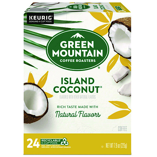 Keurig Island Coconut Coffee K-Cup Pods, 24/Box (6720)