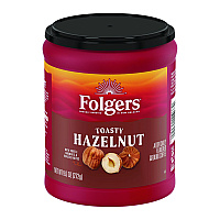 Folgers Toasty Hazelnut Ground Coffee, 9.6 oz Can (SMU11037)
