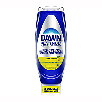 Dawn&reg; Platinum Dish Soap, Clean Lemon Scent, 24.3 oz EZ-Squeeze Bottle (11819)