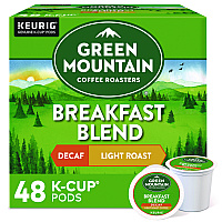 Keurig Breakfast Blend Decaf Coffee K-Cups, 48/Box (5000378815)