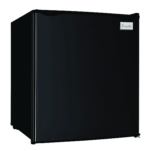 Avanti 1.6 Cu. Ft. Compact Refrigerator with Chiller Compartment, Black (RM16J1B17X1B)
