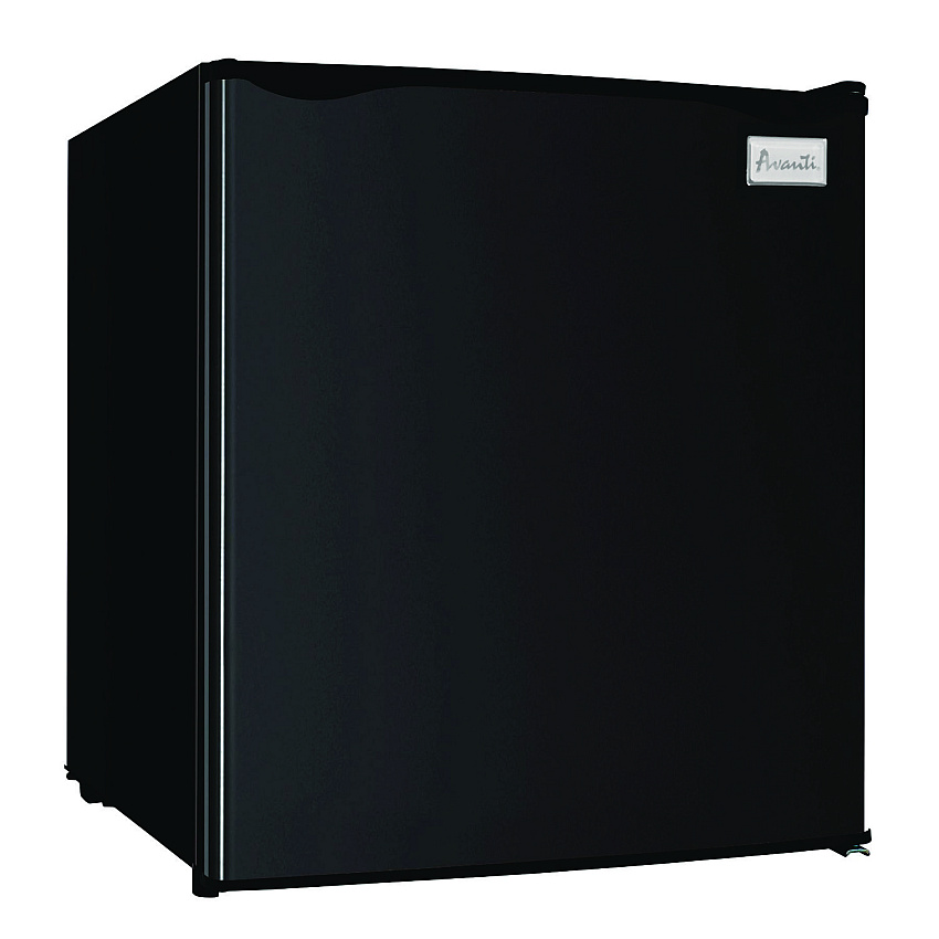 Avanti 1.6 Cu. Ft. Compact Refrigerator with Chiller Compartment, Black (RM16J1B17X1B)