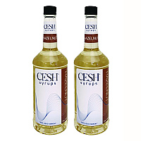 CESH Hazelnut Syrup, 33.81 oz Bottle, 2/Carton (GRE79213)