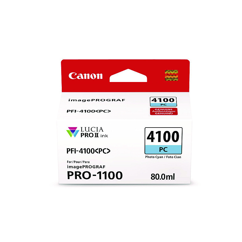 Canon 6781C002AA (PFI-4100) High-Yield Ink, Photo Cyan