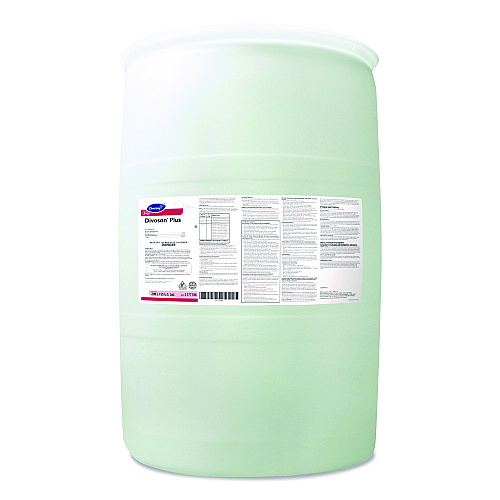 Diversey Divosan Plus Spectrum Sanitizer, Acetic Acid Scent, 55 gal Drum (3177186)
