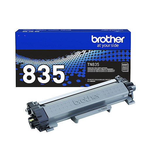 Brother TN835 Super High-Yield Toner, 5,000 Page-Yield, Black