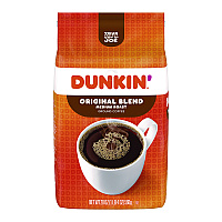 Dunkin Donuts Original Blend Coffee, 20 oz Bag (00678)