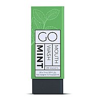 Go Mouthwash Individual Mouthwash Packets, Display Pack, Mint Flavor, 0.37 oz Packet, 20/Pack (MW20)