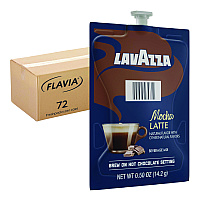 Lavazza Mocha Latte, Mocha, 0.5 Oz Pouch, 72/carton