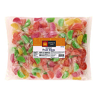 Snack Jar Assorted Fruit Slices, Individually Wrapped, 3.4 lb Bag, 125 Pieces/Bag (MYS23911)