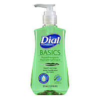 Dial Basics Liquid Hand Soap, Fresh Floral Scent, 7.5 oz Pump Bottle (06028)