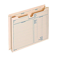 Adams Pre-Printed Heavy-Duty Reinforced File Pocket, 2