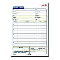 Adams Multipart Purchase Order Pad, Two-Part Carbonless, 7.94 x 5.56, 50 Forms/Pad, 10 Pads/Pack (DC583110)