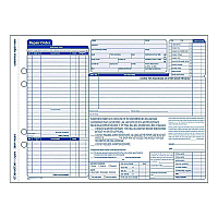 Adams Multipart Auto Repair Work Order Forms with Checklist for Routine Jobs, Three-Part Carbonless, 10.94 x 8.5, 50 Forms Total (GT3810)