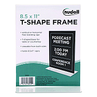 NuDell Acrylic Sign Holder, 8.5
