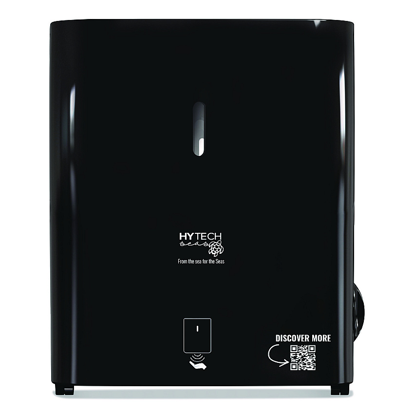 Papernet Hy Tech Towel Dispenser, Automatic, 11.8 x 9.8 x 14.2, Black (419483)
