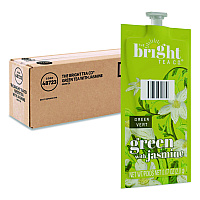 The Bright Tea Co. Green With Jasmine Tea Freshpack, Green With Jasmine, 40/carton