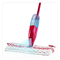 O-Cedar ProMist MAX Spray Mop, Red/White/Gray Microfiber Head, 48