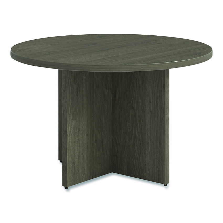 Alera Seville Round Conference Table, Round, 48" Diameter, Walnut (SV4848WA)